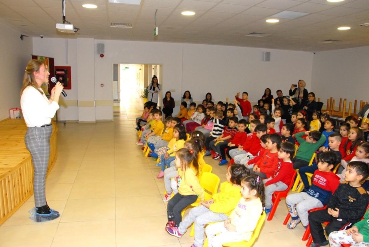 Minik &ouml;ğrencilere hijyen ve sağlıklı beslenme eğitimi