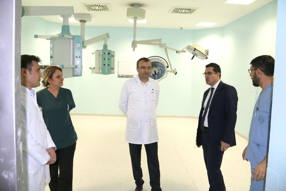 İl Sağlık M&uuml;d&uuml;r&uuml; Ağırtaş incelemelerde bulundu