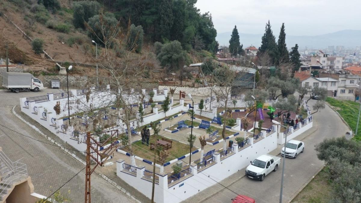 B&uuml;y&uuml;kşehir Efeler&rsquo;deki Tralles Parkı&rsquo;nı yeniledi