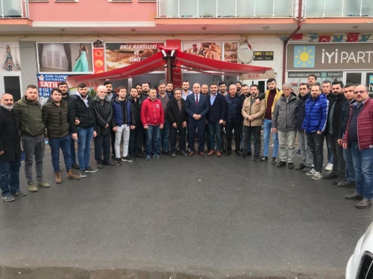 Başkan Kılı&ccedil; berber esnafı ile bir araya geldi