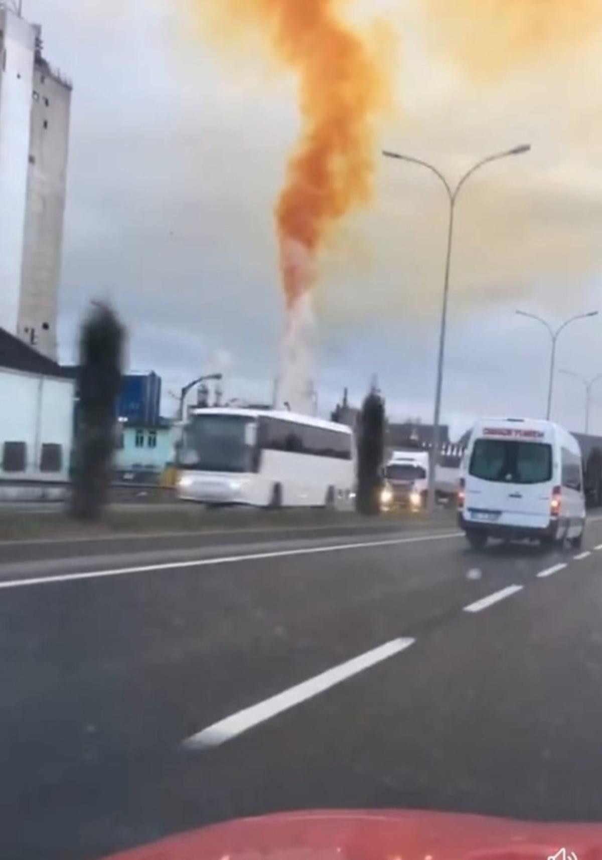 K&uuml;tahya&rsquo;da sarı duman paniği