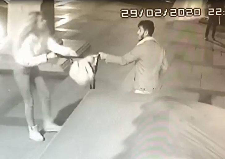 Genç kadın çılgına döndü! Defalarca tokatladı G3
