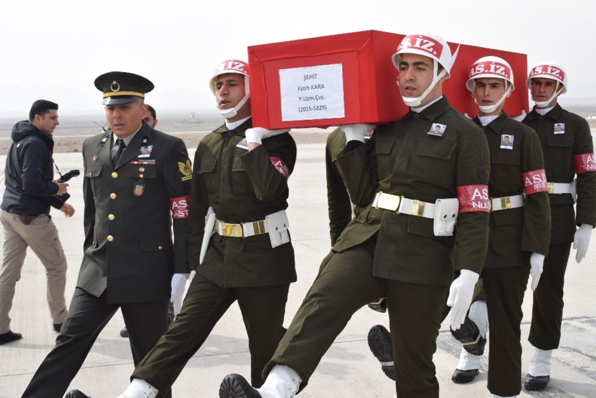 Iğdırlı şehit Fatih Kara'nın cenazesi memleketine geldi