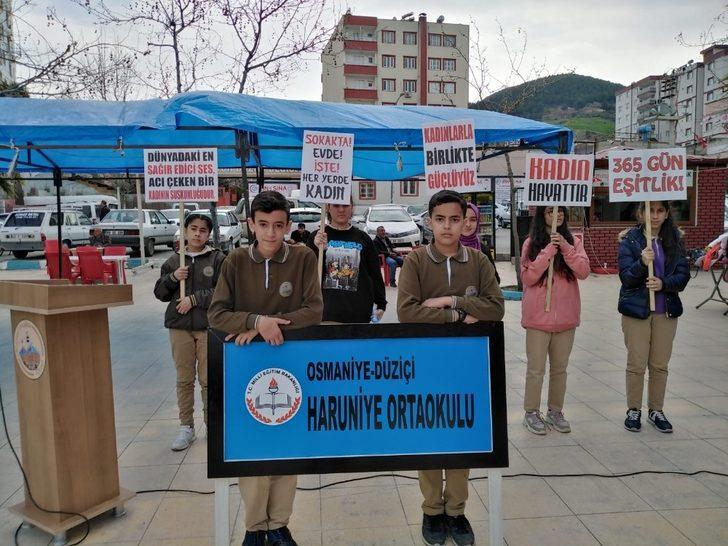 Öğrencilerden 8 Mart Dünya Kadınlar Günü etkinliği G3