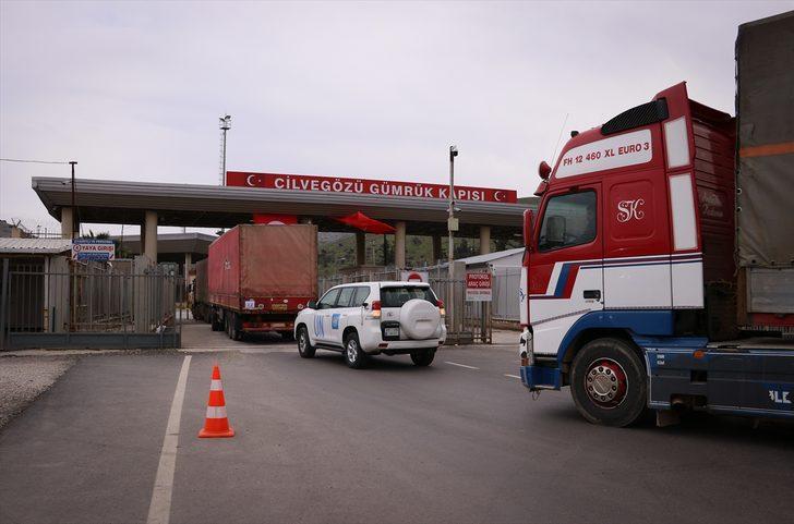 BM'den İdlib'e 24 tır insani yardım malzemesi G2
