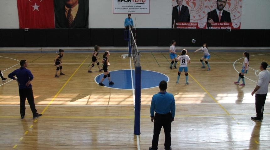 Amasya&rsquo;da voleybol heyecanı