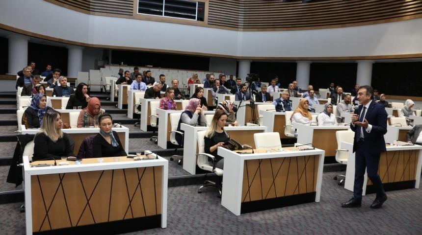 Meram Belediyesi personeline sağlık semineri