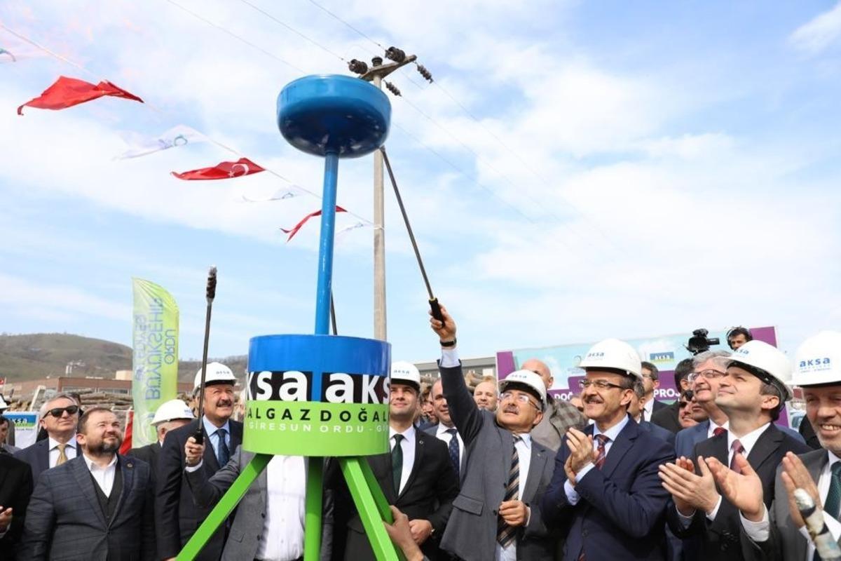 Fatsa OSB doğal gaza kavuştu