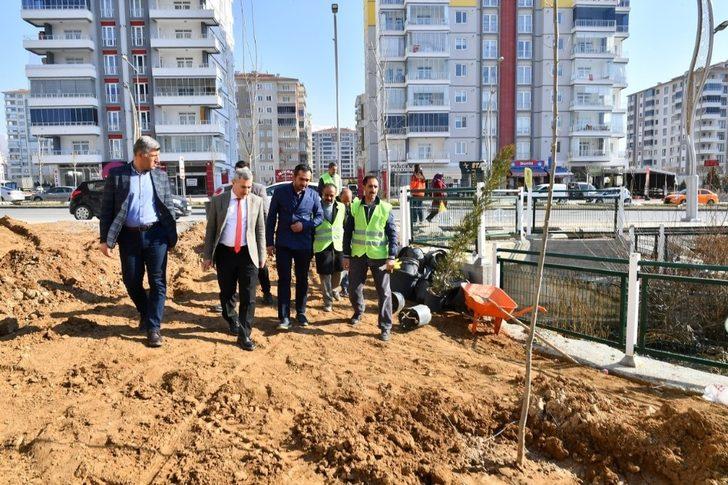 Yeşilyurt’ta yeşil alanlar arttırılıyor G1