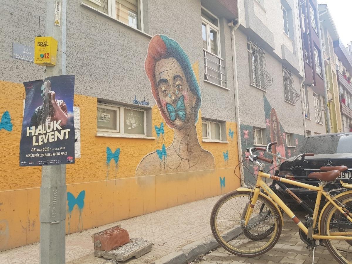 Eskişehir sokakları sanat kokuyor