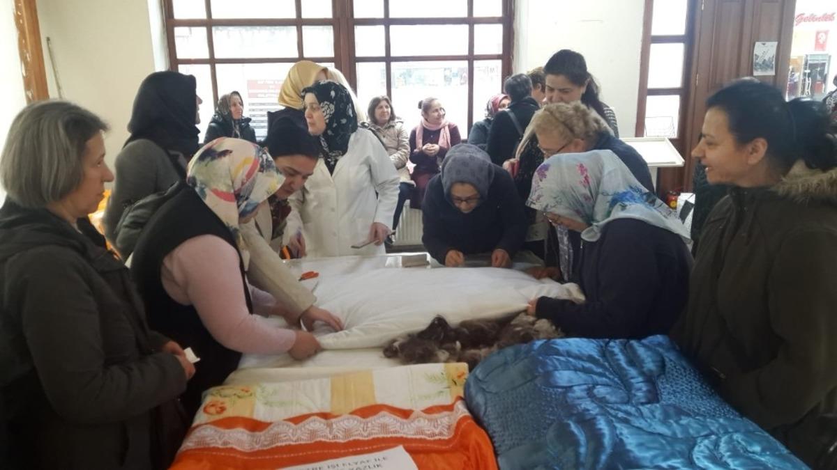 Ustalar kursiyerlerle buluştu