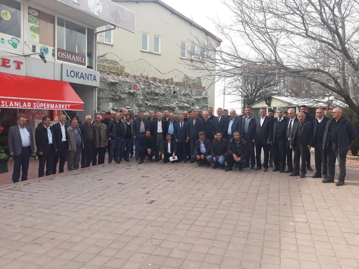 CHP&rsquo;den Ak&ccedil;adağ&rsquo;da muhtarlarla toplantı