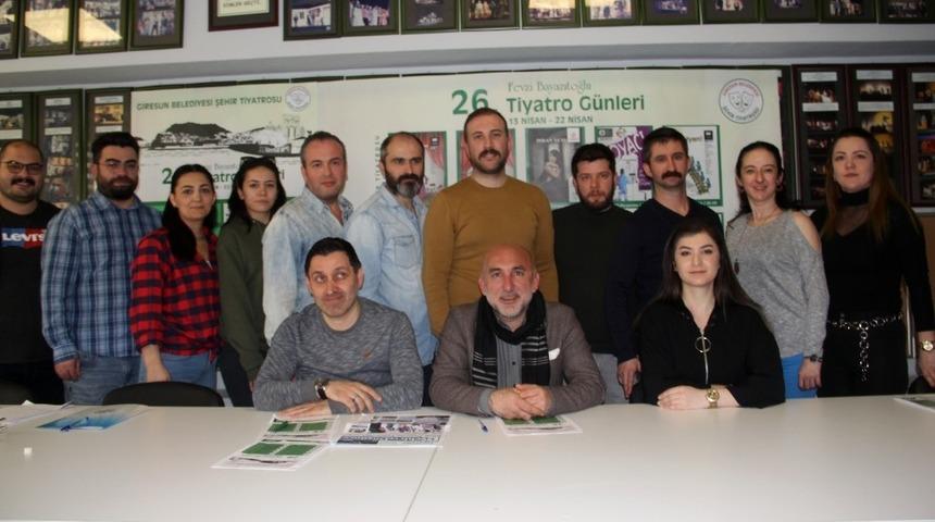 Giresun 26. Tiyatro Günleri’ne hazırlanıyor