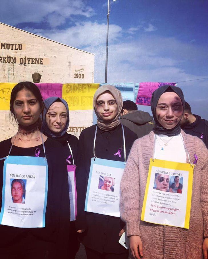 Çatalzeytin’de "Kadına Şiddete Hayır" yürüyüşü G2