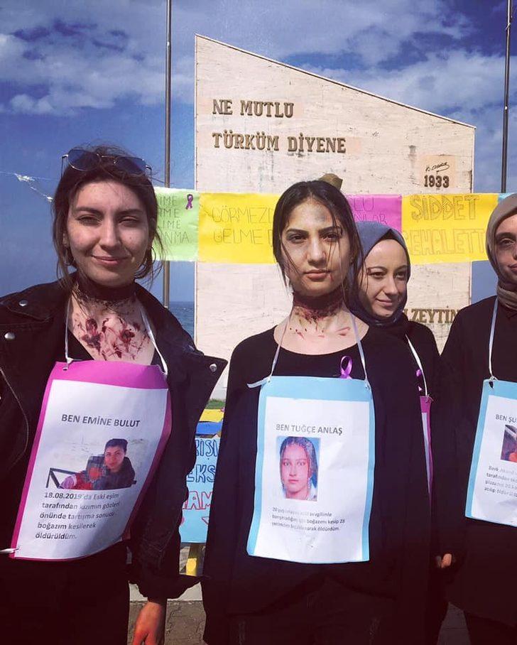 Çatalzeytin’de "Kadına Şiddete Hayır" yürüyüşü G3