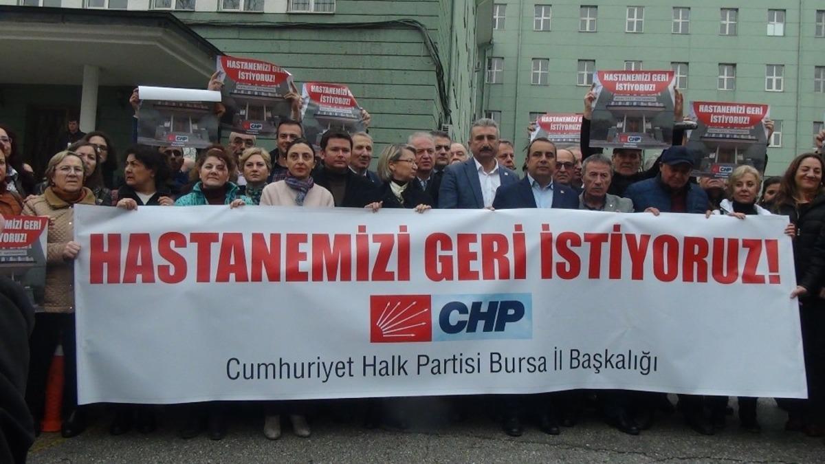 Bursalılar Devlet Hastanesi&rsquo;ni geri istiyor
