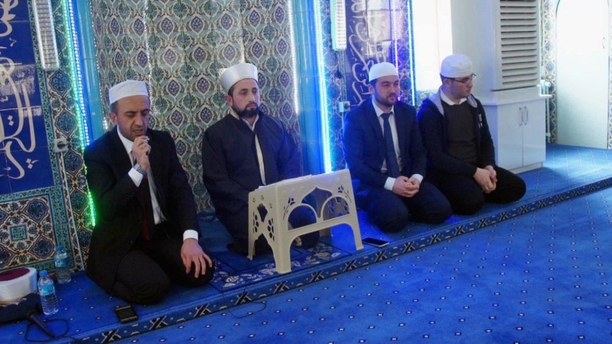 Sarıcakaya&rsquo;da şehitler adına mevlit okutulup kurban kesildi ve lokma dağıtıldı