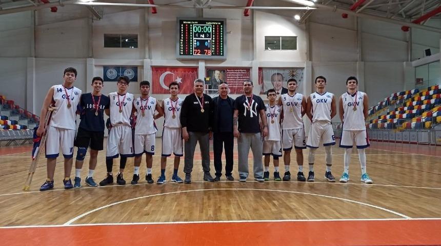 GKV &Ouml;zel Liseleri Basketbol Takımı T&uuml;rkiye finallerinde