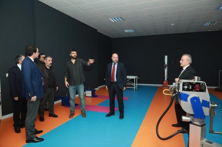 Rektör Çomaklı, İnsan Kaynakları Ofisi Başkanı Salim Atay’ı ağırladı G2