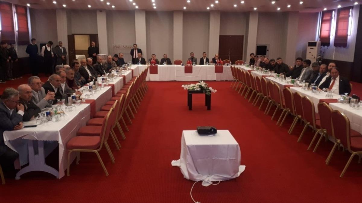 Milletvekili Ahmet Erbaş Emet&rsquo;te muhtarlarla buluştu