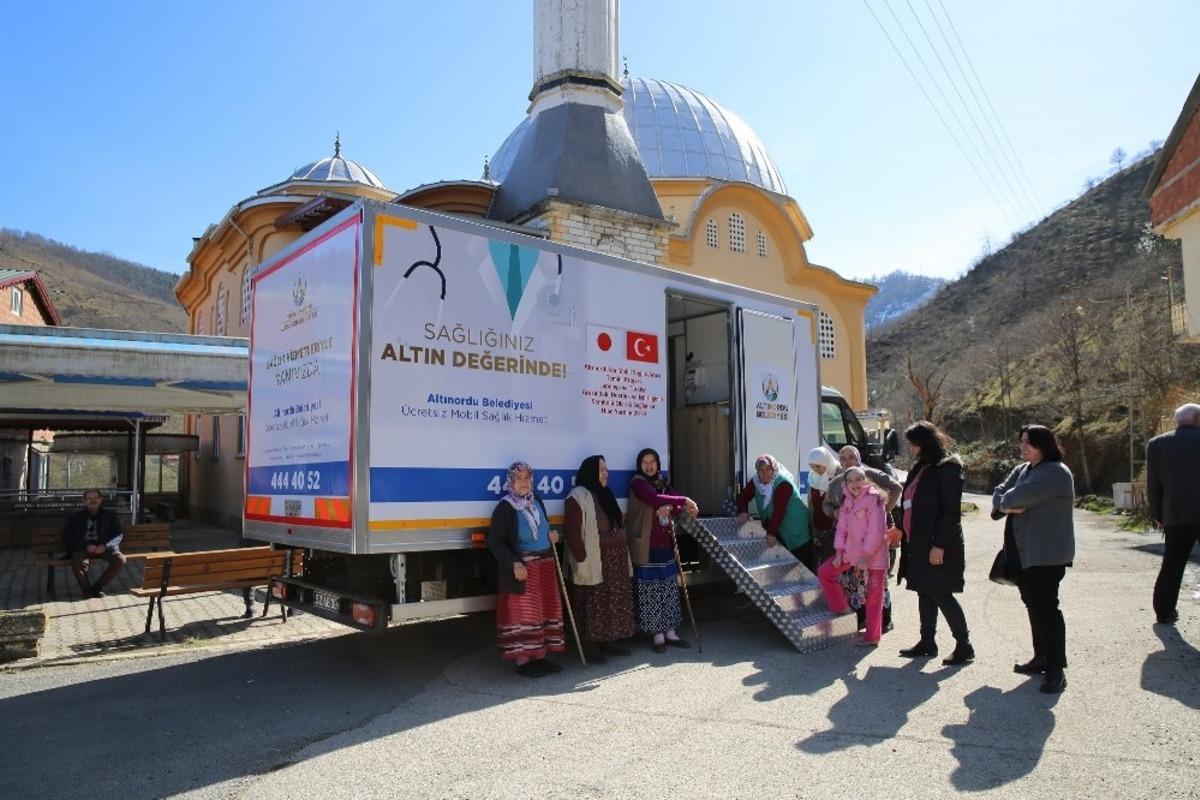 Altınordu Belediyesi, sağlığı insanların ayağına taşıyor