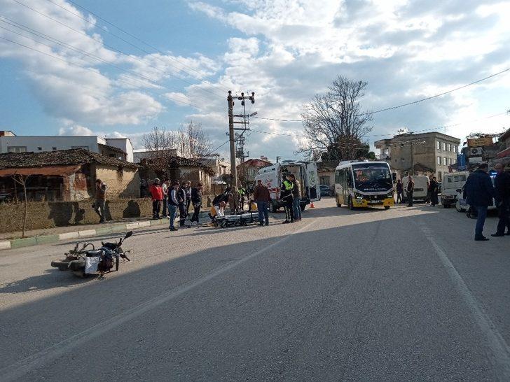 Çarptığı sürücüyü bırakarak kaçtı G1