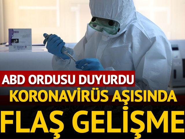 ABD ordusu: Koronavirüs aşısı farelerde denenmeye başlandı