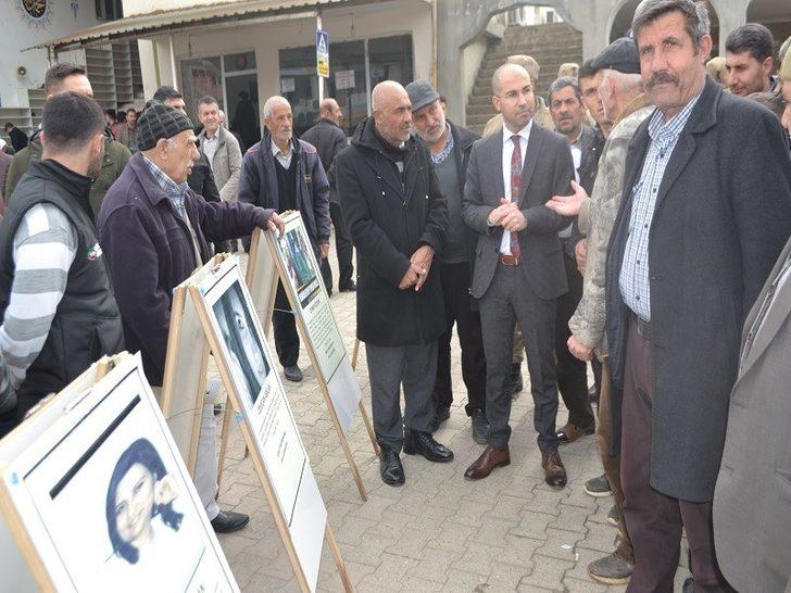 Sason’da kadına şiddetle mücadele kapsamında sergi düzenlendi G3