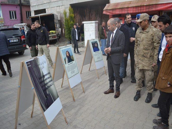 Sason’da kadına şiddetle mücadele kapsamında sergi düzenlendi G4
