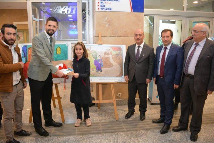 ‘Çizimlerle 40 Hadis’ yarışmasının ödülleri Eskişehir’de sahiplerini buldu G3