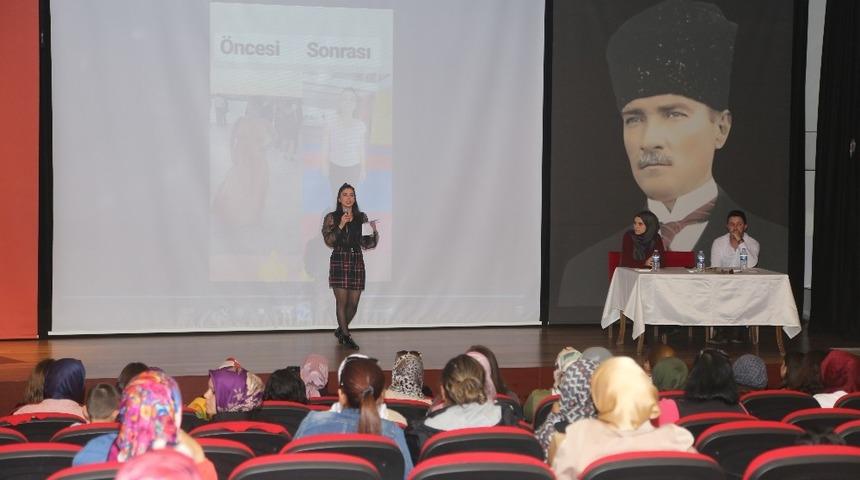 Erdemli&rsquo;de &rsquo;Mutlu kadın at&ouml;lyesi&rsquo; semineri