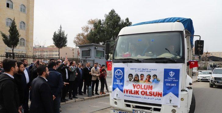 Cizre’den İdlib’e bir tır insani yardım gönderildi G3