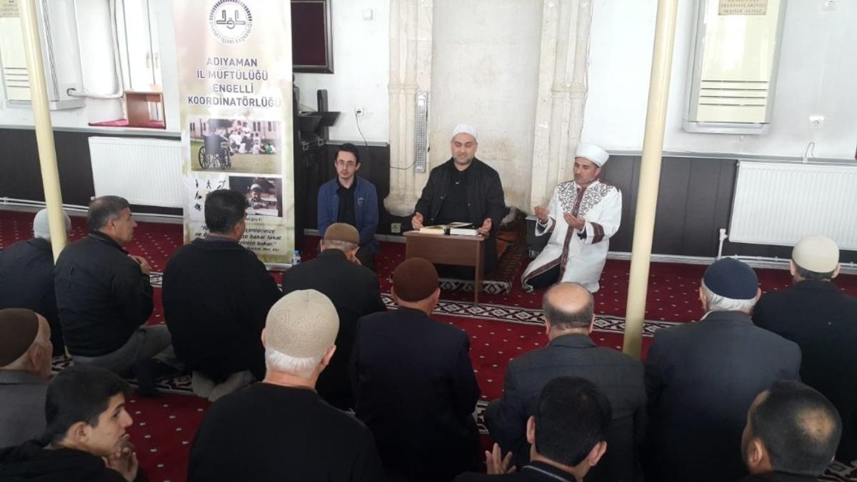 Engelliler camiyle buluşuyor