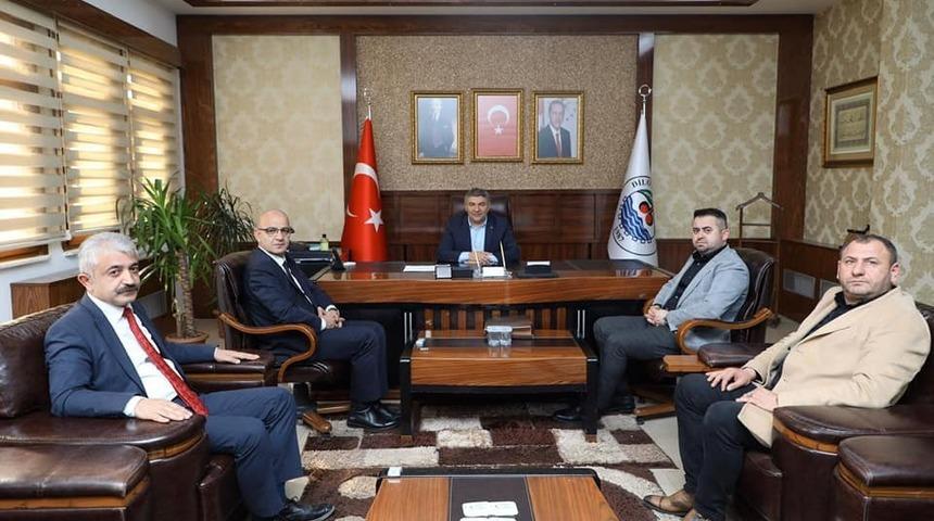 MHP&rsquo;den Başkan Şayir&rsquo;e ziyaret