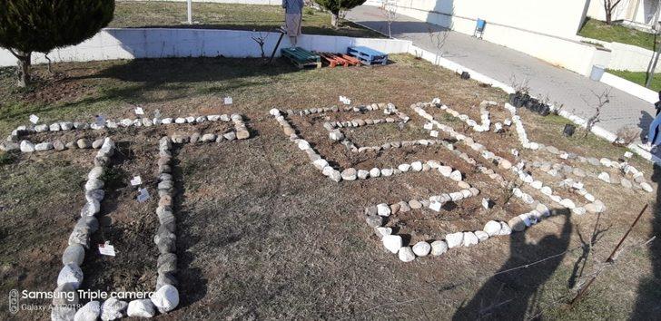 İdlib şehitlerinin adına gül fidanı diktiler G2