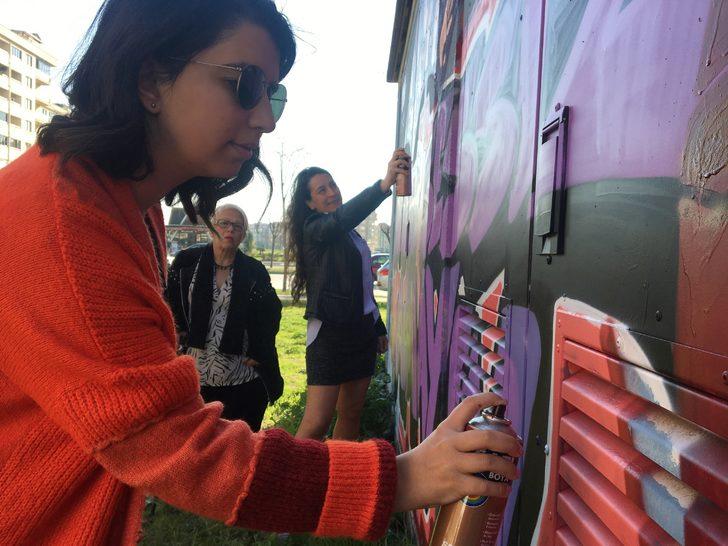 UEDAŞ trafoları kadınlar için boyadı G3