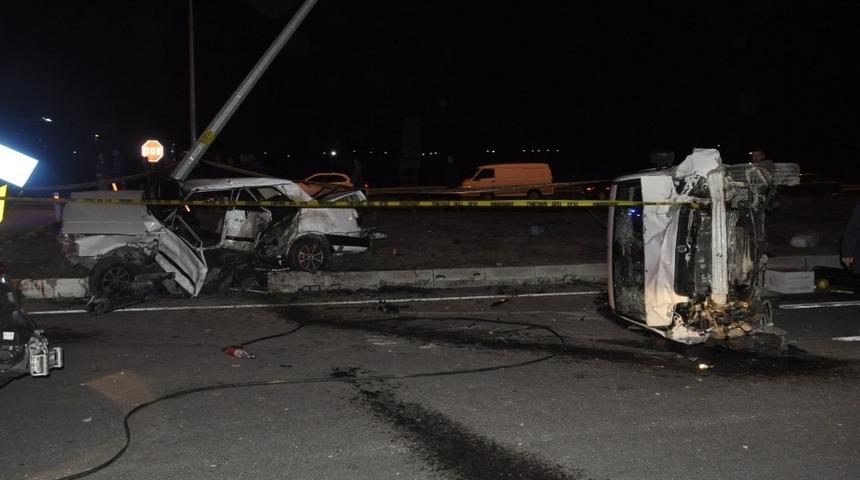 Konya’nın Seydişehir ilçesinde feci kaza! Ölü ve yaralılar var