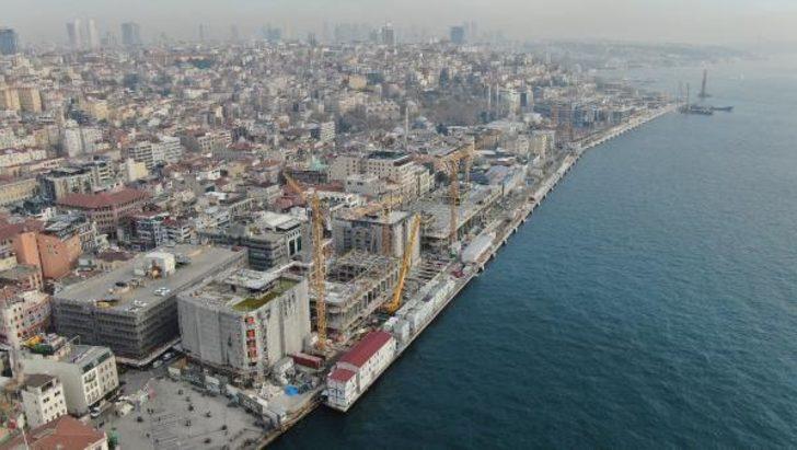 Galataport'ta sona gelindi! İlk kruvaziyer gemi Nisan'da geliyor G1