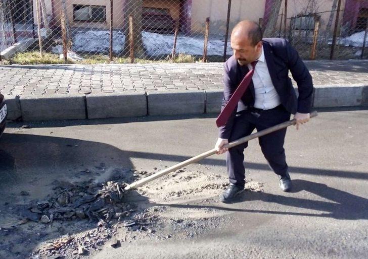 Hakkari’de cadde ve sokaklar tazyikli suyla yıkandı G3