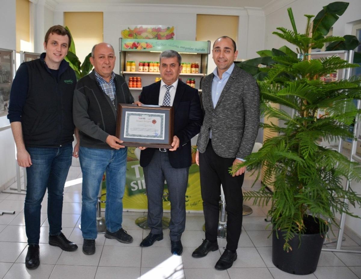 AOSB&rsquo;nin &ccedil;evreci fabrikalarına &ouml;d&uuml;l