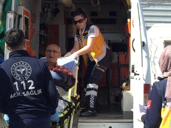 Silahla yaralanan adamın imdadına hava ambulansı yetişti G2