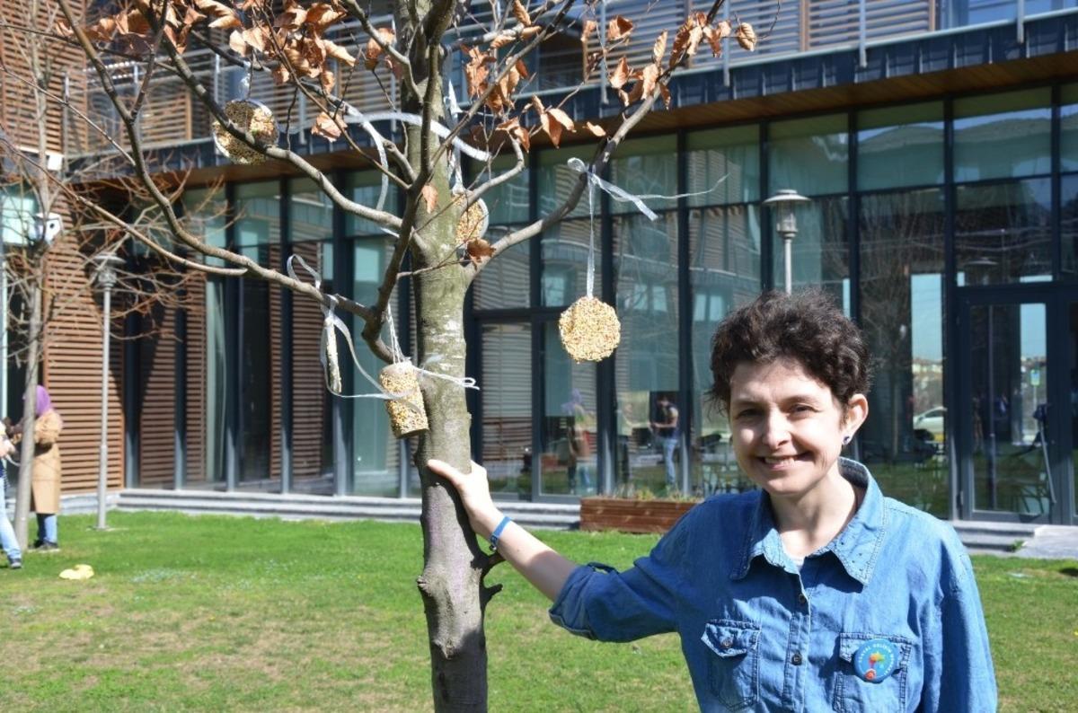 Geri D&ouml;n&uuml;ş&uuml;m At&ouml;lyesi &ouml;ğrencileri canlıları unutmadı