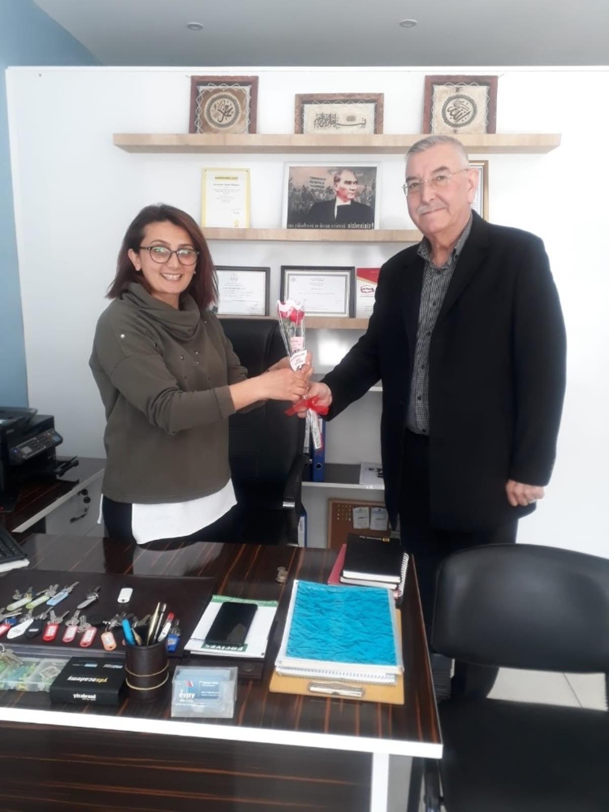 Oda Başkanı İz&rsquo;den 8 Mart ziyareti