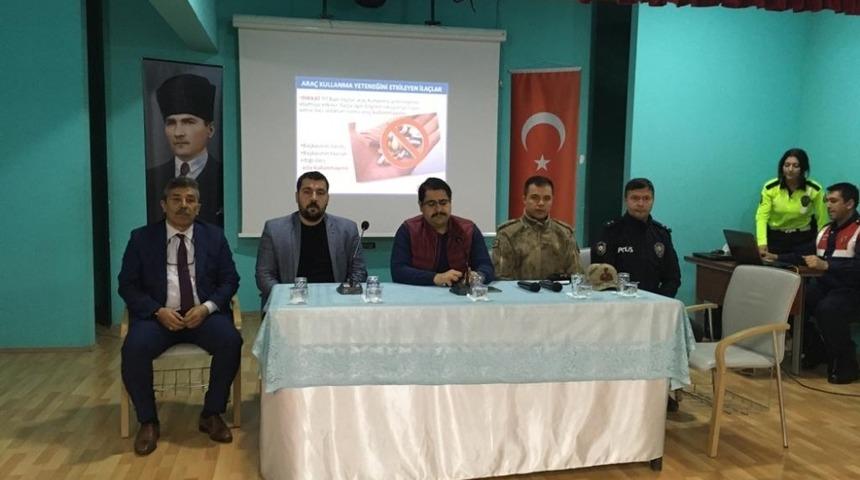 Hekimhan&rsquo;da taşımalı eğitim değerlendirme toplantısı yapıldı