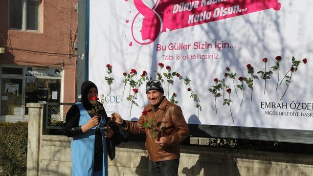 Niğde Belediye Başkanı Özdemir’den Anlamlı 8 Mart Kutlaması