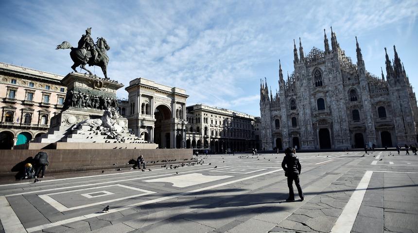 İtalya'da hayat durdu! Koronavir&uuml;s nedeniyle 16 milyon kişi karantina altında