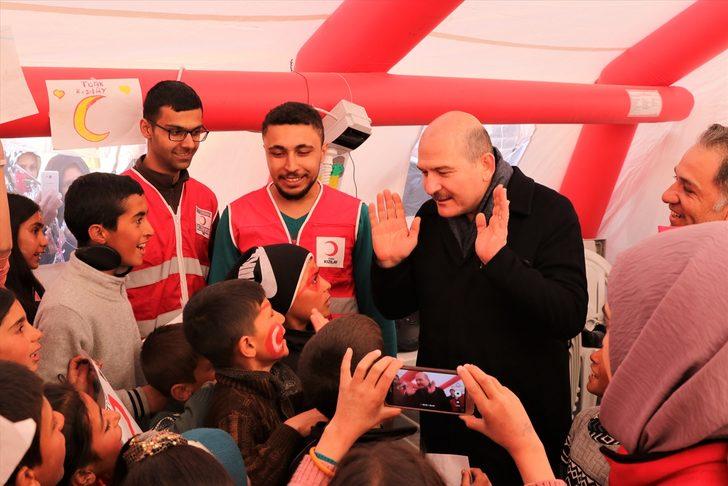 İçişleri Bakanı Süleyman Soylu, deprem bölgesinde incelemelerde bulundu: G3