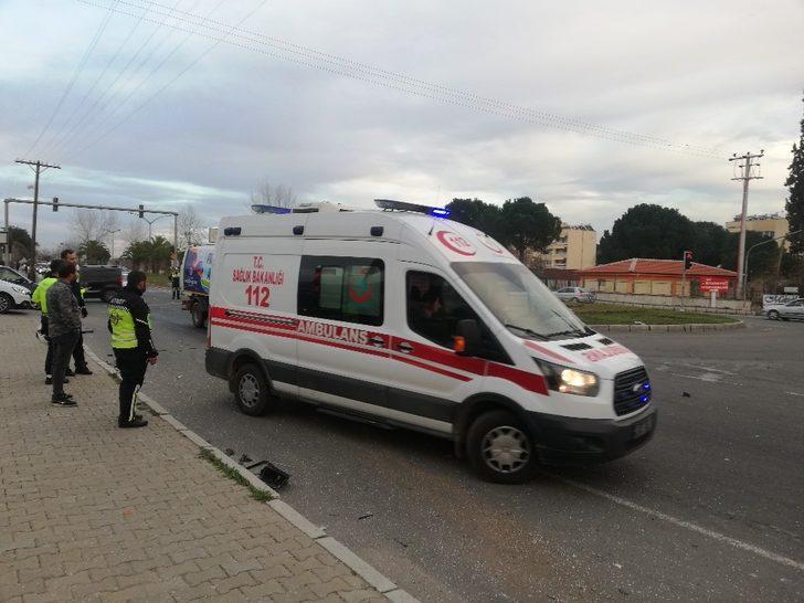 Aydın’da zincirleme trafik kazası; 4 yaralı G5