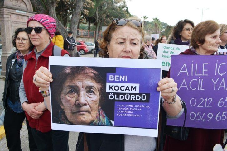 Ayvalıklı kadınlardan “sessiz çığlık” yürüyüşü G4