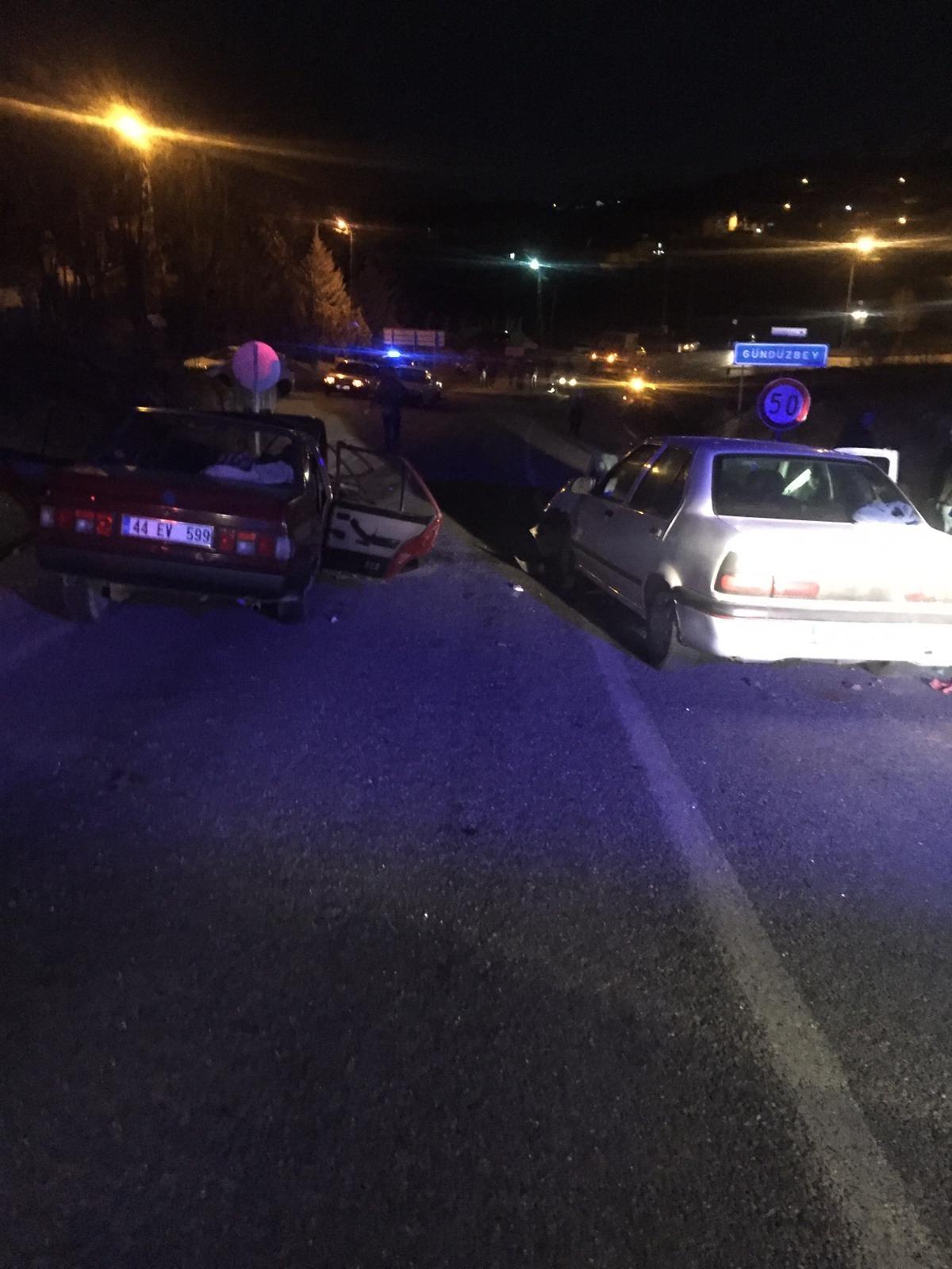 Malatya'da zincirleme kaza: 7 yaralı